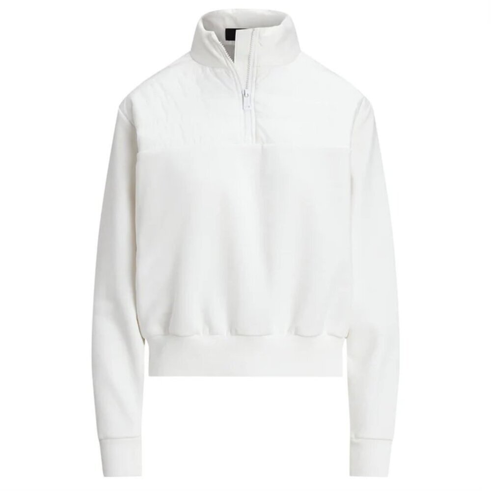 NWT RLX Ralph Lauren Women's Golf Quilted Hybrid Quarter-Zip Pullover Jacket